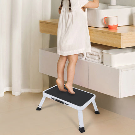 Foldable Footstool Small Ladder Stool Portable Step Stool for Home Kitchen Use