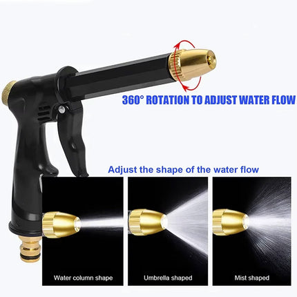Household Car Wash Water Gun Garden Cleaning Spray Nozzle for Car and Flower Watering