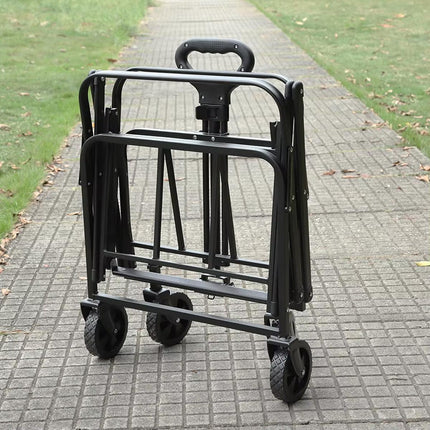 Portable Folding Outdoor Camping Trolley Durable Campervan Trolley Hiking Travel