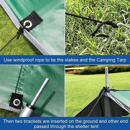Portable Outdoor Camping Canopy Tent Sun Shelter Shade for Picnic Beach Events