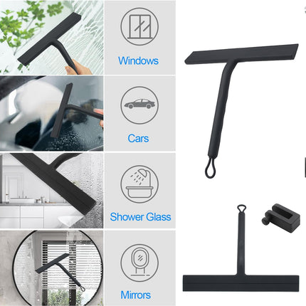 Shower Squeegee Bathroom Screen Glass Window Cleaning Wiper Home Cleaner Blade