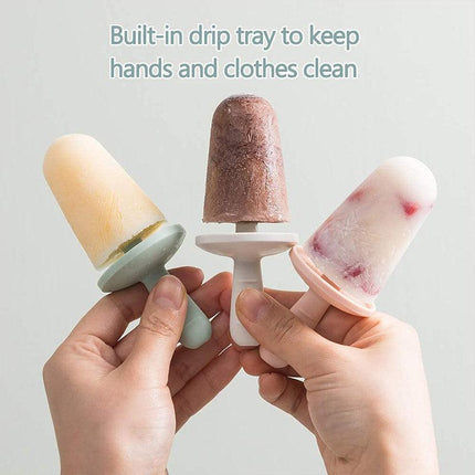 Ice Lolly Box Summer Homemade Ice Cream Maker Moulds for DIY Frozen Treats