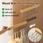 Multifunctional Household Hanger Wall Mounted Clothes Drying Rack Space Saver