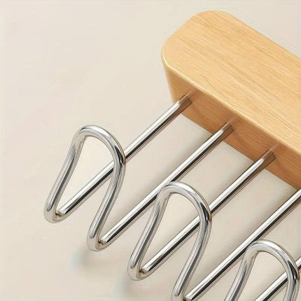 Multifunctional Household Hanger Wall Mounted Clothes Drying Rack Space Saver