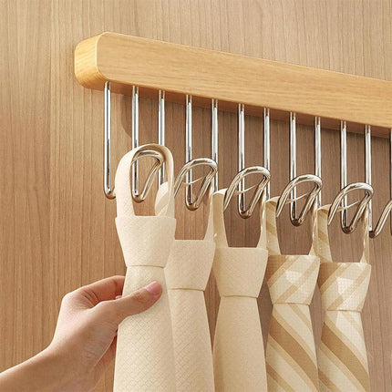 Multifunctional Household Hanger Wall Mounted Clothes Drying Rack Space Saver