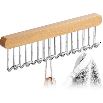 Multifunctional Household Hanger Wall Mounted Clothes Drying Rack Space Saver