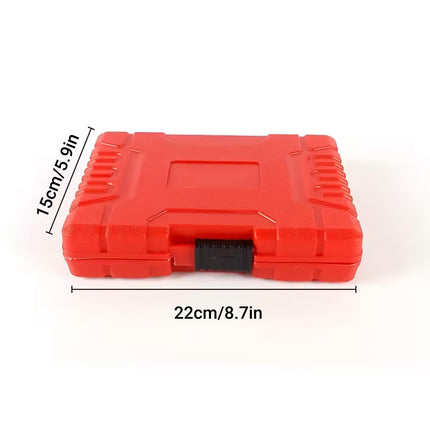 25PCS Damaged Screw Extractor Set Multi-Spline Easy Out Broken Bolt Remover