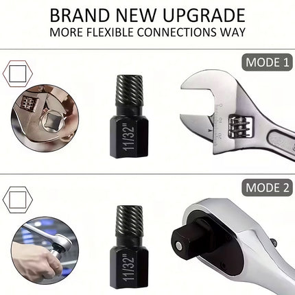 25PCS Damaged Screw Extractor Set Multi-Spline Easy Out Broken Bolt Remover