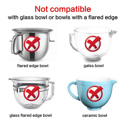 Stainless Steel Chef Machine Pouring Accessories Trough Protective Cover Set