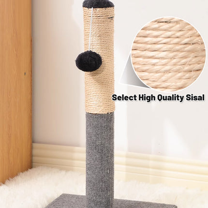 Sisal Cat Claw Board Vertical Scratching Post Simple Cat Scratch Pad Furniture