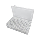 Jewelry Storage Box Set 24 60pcs Round Bottle Organizer For Beads Parts Crafts