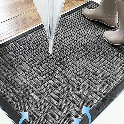 Floor Mat Non Slip Dirt Resistant Durable for Enterway Hallway Floor Protection