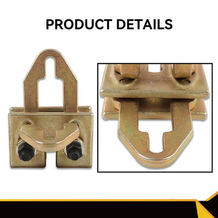 3Tons Auto Body Pulling Clamp Car Dent Repair Tool for Vehicle Panel Removal Use