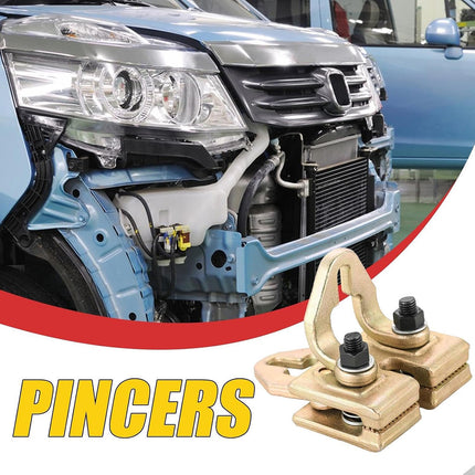 3Tons Auto Body Pulling Clamp Car Dent Repair Tool for Vehicle Panel Removal Use