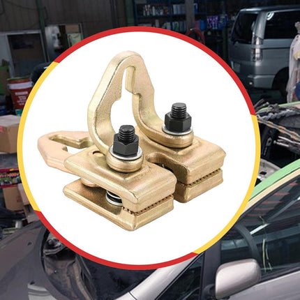 3Tons Auto Body Pulling Clamp Car Dent Repair Tool for Vehicle Panel Removal Use