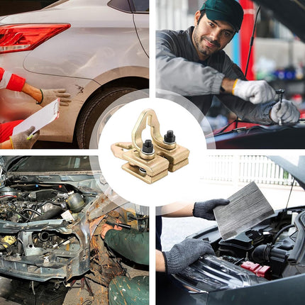 3Tons Auto Body Pulling Clamp Car Dent Repair Tool for Vehicle Panel Removal Use