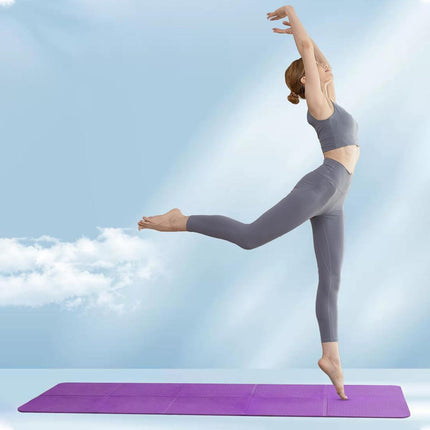Thickened Folding Yoga Mat Sleeping Pad Portable Floor Nap Mattress for Exercise
