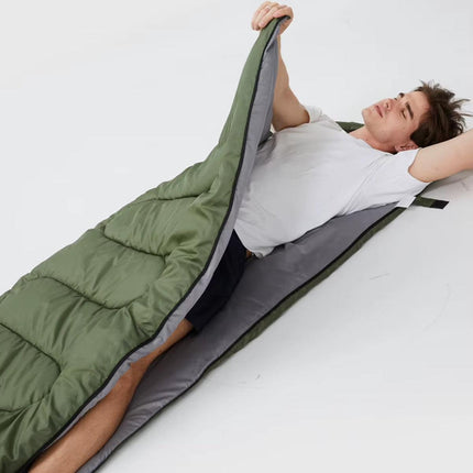 Single Sleeping Bag Outdoor Camping Hiking Thermal Warm Tent Travel Gear