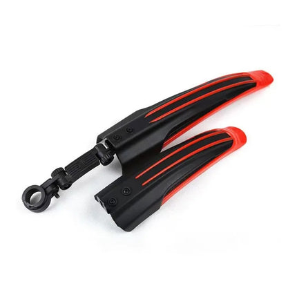 2Sets/4PCS Mountain Bike Mudguard Set Plastic Water Shield Bicycle Fender Kit