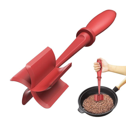 Handheld Meat Shredder Kitchen Meat Rammer Spatula Pulled Pork Cutter Tool