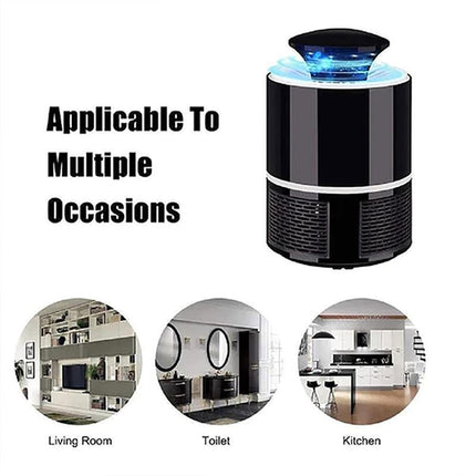 Household Mosquito Killer Lamp Indoor Suction Trap Light Electric Insect Catcher