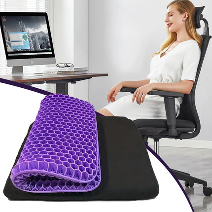 Seat Cushion Cooling Gel Honeycomb Thick Support Office Cushion Breathable