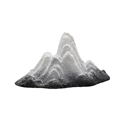 Snow Mountain Small Ornament Aquarium Decor Resin for Fish Tank Terrarium DIY