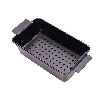 Non-stick Toast Box Loaf Bread Tin Pan Mold With Drain Tray Kitchen Baking Tool