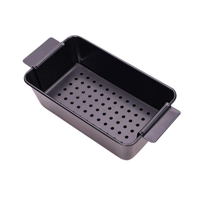 Non-stick Toast Box Loaf Bread Tin Pan Mold With Drain Tray Kitchen Baking Tool