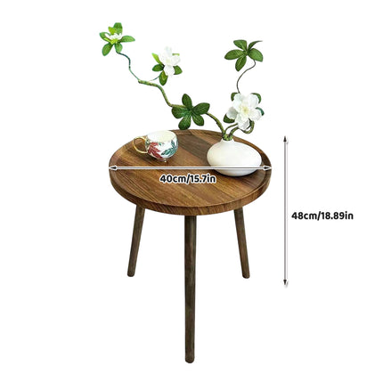 Small Tea Table Basic Model Round Coffee Table Living Room Sofa Corner Table