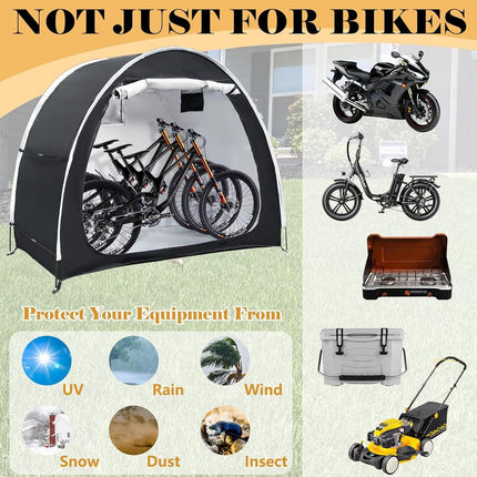 Portable Outdoor Camping Bike Riding Rainproof Tent Sunshade Carport Shelter