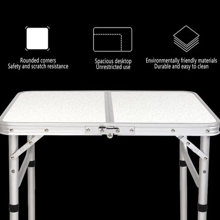 Portable Folding Table Outdoor Picnic Camping Barbecue Lightweight Travel Desk