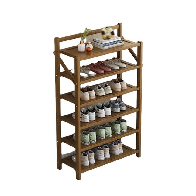 70CM 6 Tier Shoe Rack Folding Shoe Cabinet Easy Storage Organizer Space Saver
