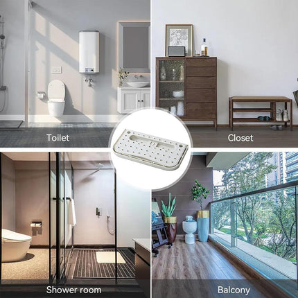 8pcs Wall Mounted Shoe Storage Rack Hanging Shelf Shoe Organizer Holder for Home