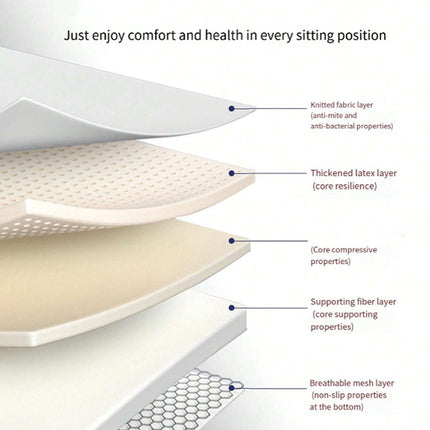 Comfort Cushion Pad Universal Vehicle Chair Mat Breathable Seat Protector