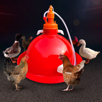 Automatic Water Feeder Bottle for Chicken Duck Goose Poultry Drinking Coop Tool