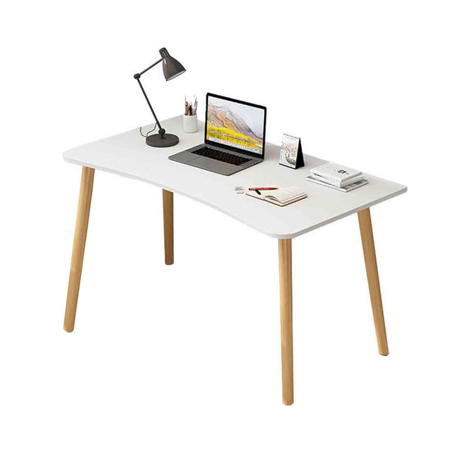 Rectangular Desktop Computer Desk Office Table Sturdy Space-Saving Home Office