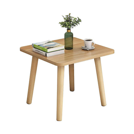 Simple Bay Small Sitting Table Mini Round Coffee Table Short Table for Window