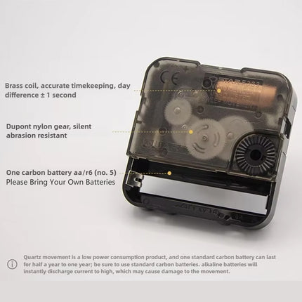 Creative Fashionable Log Wall Clock Natural Wood Colour Silent for Home Decor