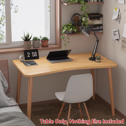 Simple Rectangular Computer Desk Home Office Desk Study Writing Desk Modern