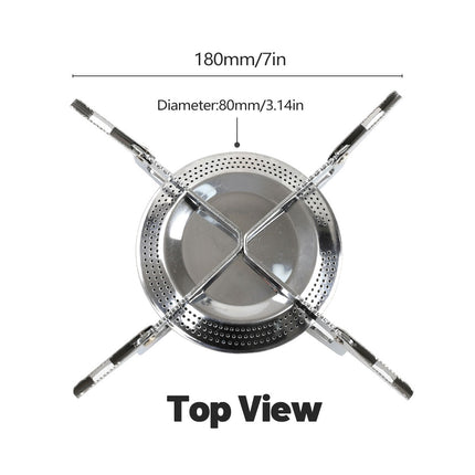 Outdoor Mini Stove Burner Portable for Camping Hiking Picnic Outdoor Cooking