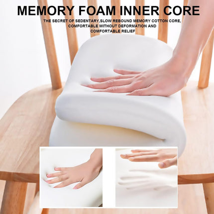Seat Cushion Memory Foam Office Chair Pad Bottom Support for Stool Dining Chair