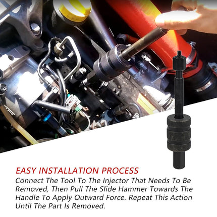 Diesel Engine Fuel Injector Removal Tool Set for Car Truck Repair Service Use