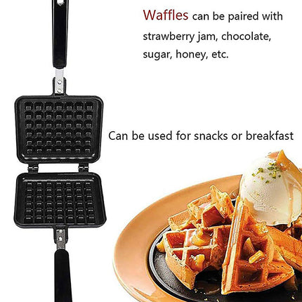 Waffle Pan Mould DIY Cake Baking Tool Lattice Muffin Mold Tray for Kitchen Oven