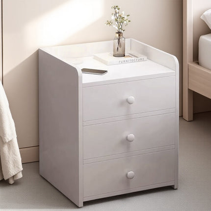 3 Drawer Bedroom Bedside Storage Cabinet Standard Space Saving Sturdy Durable
