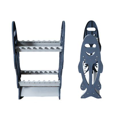 Fishing Rod Display Rack Stand Holder Net Rod Support Storage Organizer for Gear
