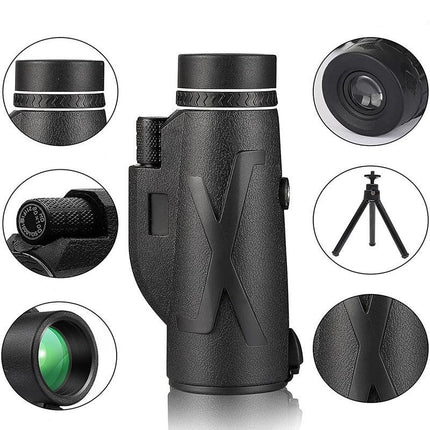 80X100 HD Binoculars Telescope Night Vision Starscope Phone Camera Zoom Tripod