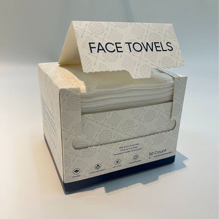 Face Towel Set Disposable Soft Cleaning Towels in Paper Box for Skincare Travel