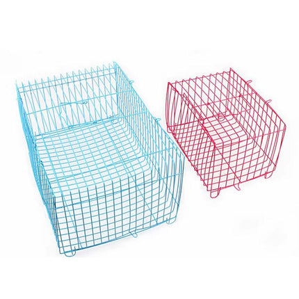 Small Bird Transport Collapsible Cage Travel Pet Carrier Portable Folding Cage