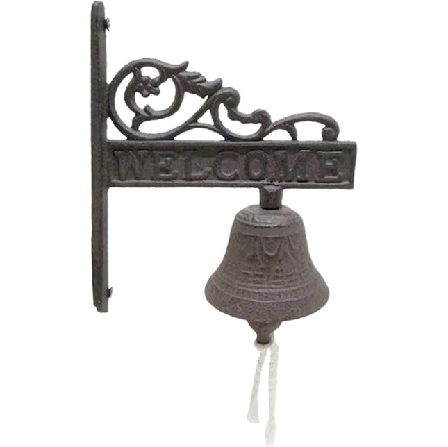 Wall Hanging Dinner Bell Vintage Metal Loud Clear Sound For Restaurant Decor